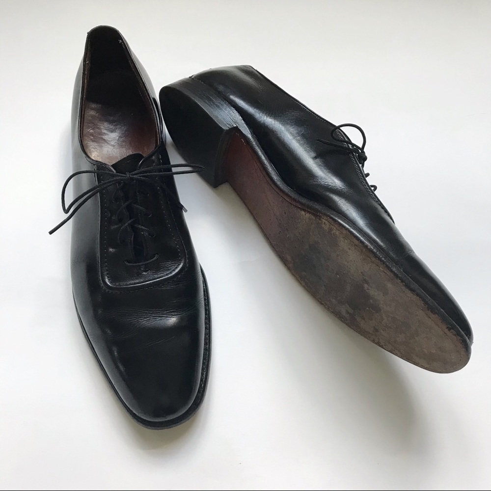 Allen Edmonds Belgium Black Leather Size 13 AAA